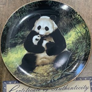 The Panda Collectors Plate